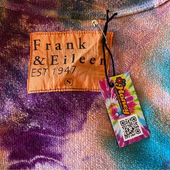 Frank & Eileen Anna Capelet Womens Size Small Sweatshirt Oversized Pullover - Picture 10 of 14